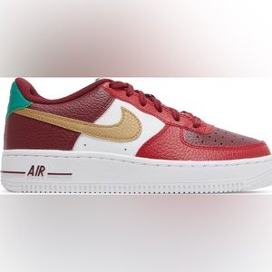 Red Nike Air Force 1  INFANT